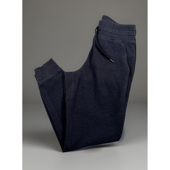 lululemon athletica Pants - Lululemon Warm Down Jogger II *28" Women 6 Heathered Core Black Textured